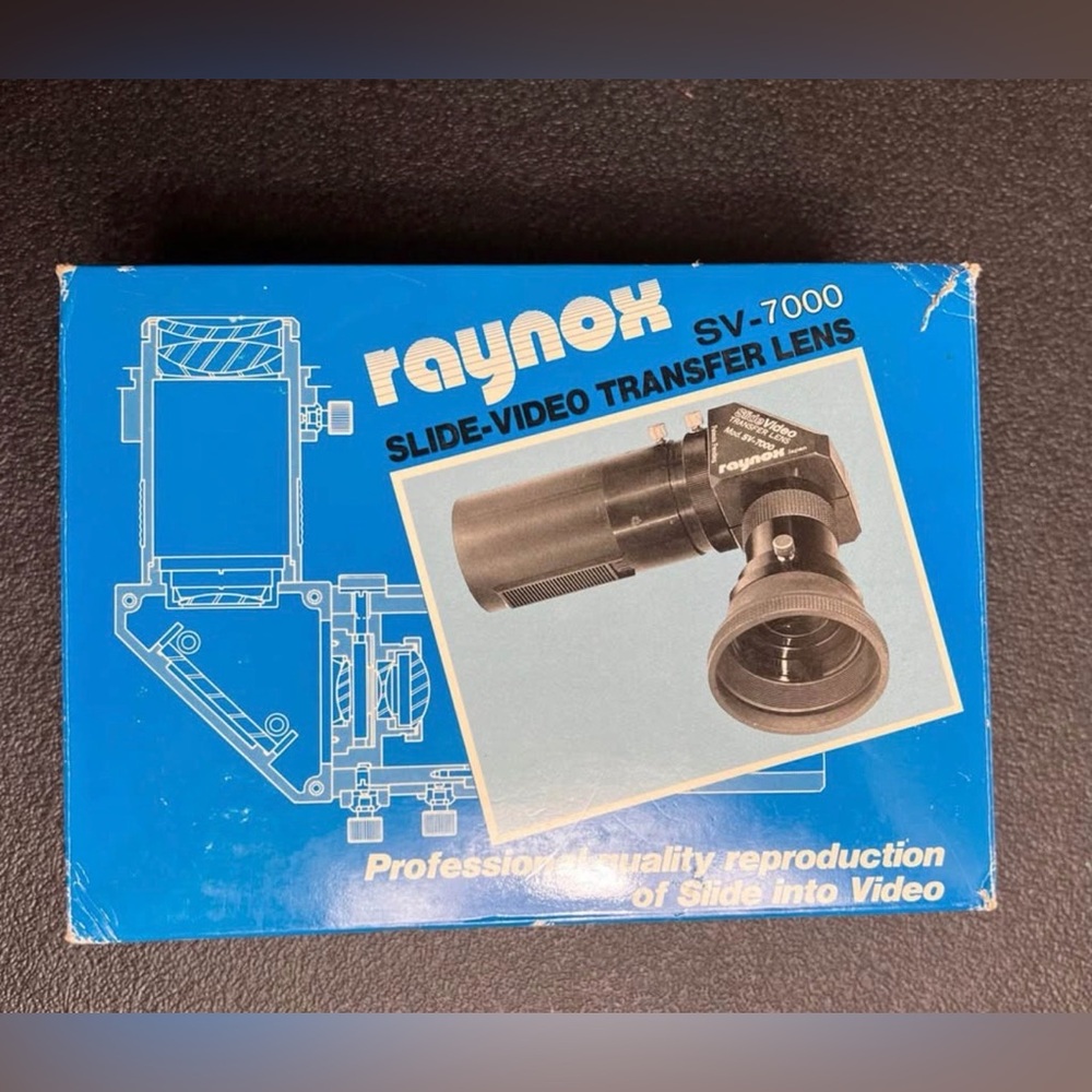 Raynox SV-7000 Slide Transfer Lens Kodak Carousel Ektagraphic w/ Box